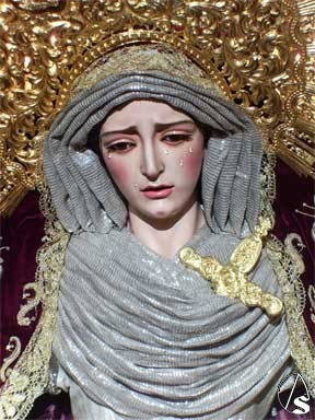 Ntra. Sra. de los Dolores, escultura realizada por el imaginero sevillano Antonio Castillo Lastrucci en el año 1943