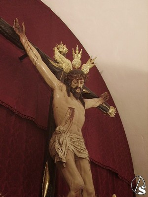 El Cristo de la Sangre es una obra anónima del siglo XVII 