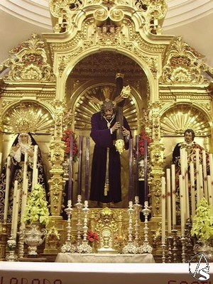 Altar con motivo de la función a San Juan Evangelista 