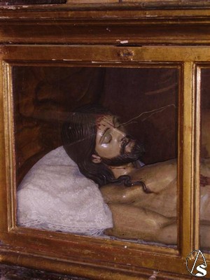 Cristo Yacente de principios del XVIII 