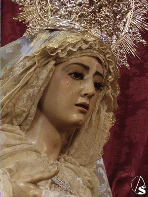La Virgen del Rosario es obra de José Paz Vélez 