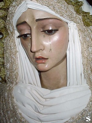 Rostro de la Santísima Virgen de la Esperanza 