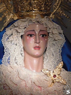  La Virgen de los Dolores es de autor anónimo