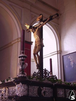 El Santísimo Cristo de la Vera Cruz se incorporó a la hermandad sacramental en el siglo XVII 