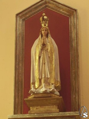 Virgen de Fátima, titular de la Hermandad 