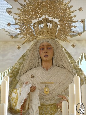 La Virgen del Dulce Nombe el Lunes Santo 