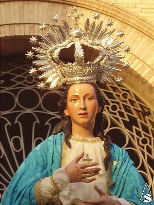 Inmaculada Concepcin monumento de los Sagrados Corazones 