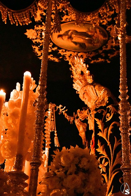 Provincia El Cristo Del Amor Y La Virgen De La Soledad En La Noche Del Viernes Santo De 