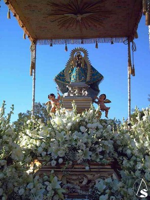 Virgen de Aguas Santas, ermita del Convento 