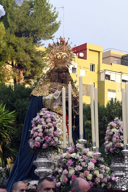 Galería. Rosario Matutino con la Virgen del Amor en Pino Montano. Luis M.  Fernández