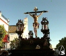  Cristo de la Vera-Cruz, con su capilla al fondo.